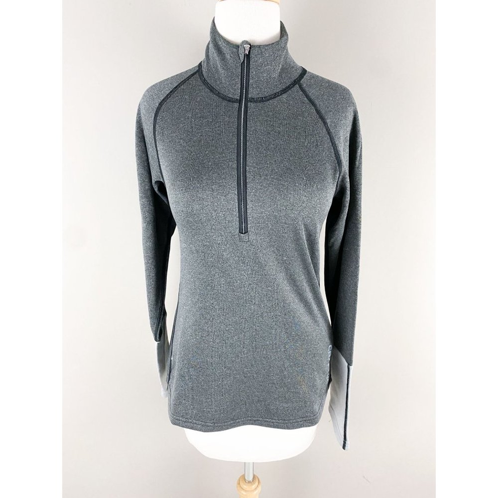 Spartan Race Spark by Craft Gray 1/4 Zip Fleece Lined Pullover Small NEW